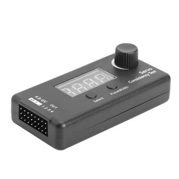 

3 Modes Accurate Digital Servo Tester Tool DC 4.8-6V High Performance Plastic Steering Gear Measurement ESC Consistency Mini