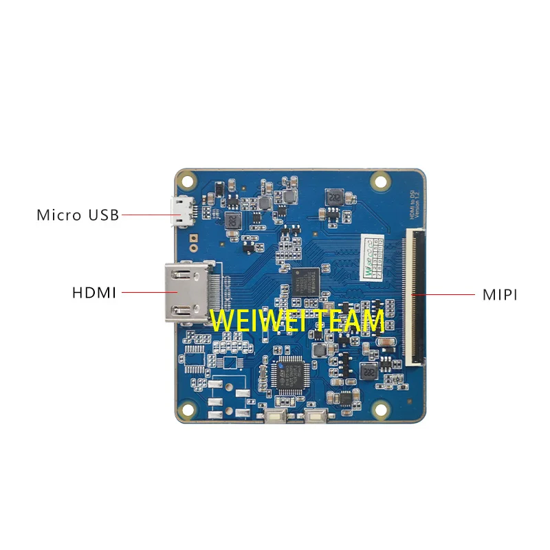 Wisecoco 10,1 дюймов, 2k ips ЖК-дисплей Экран 1600x2560 высокого Разрешение планшет Панель HDMI-MIPI плата контроллера 61 шпильки B101QAN01.0