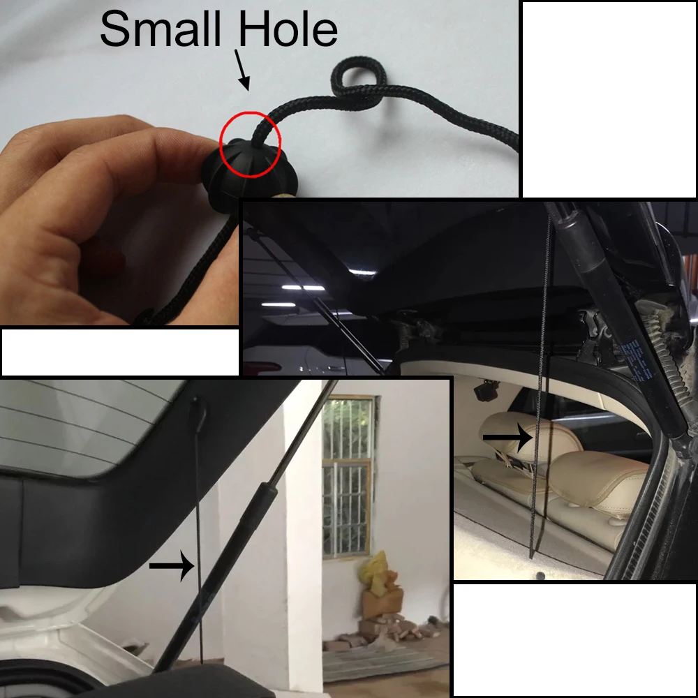 2x задняя посылка дверь веревки для полки Tonneau крышка ремень шнур 1K6863447A 1K6863447A9B9