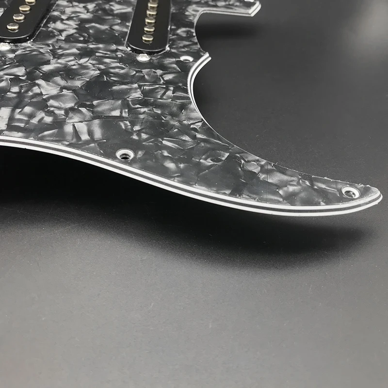 SSH загруженный Prewired электрогитара Pickguard пикап Alnico 5 звукоснимателей для FD гитара стиля ST черный жемчуг