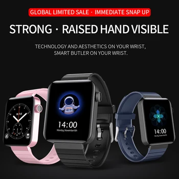 

Smart Watch Full Touch Fitness Tracker Heart rate monitor blood pressure IP68 Waterproof Sports Smart bracelet Support swimming