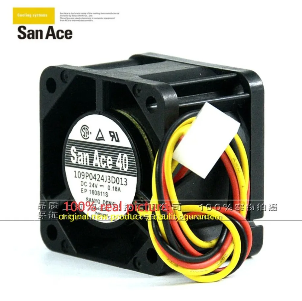 Оригинальные новые sanyo DENKI 109P0424J3D013 24V 0.18A инверторный вентилятор тепловыделения