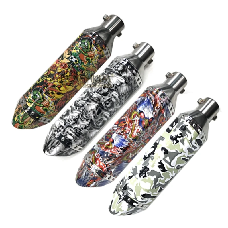 new colors motorcycle exhaust