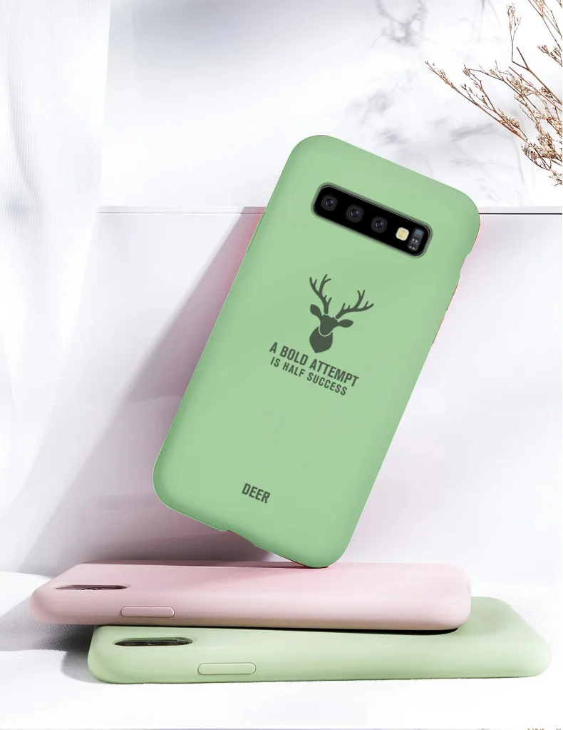 MOFi для samsung S10 S9 S8 чехол для Galaxy S10e S10+ S9+ S8+ plus Мягкий ТПУ противоударный мультяшный силиконовый чехол-накладка