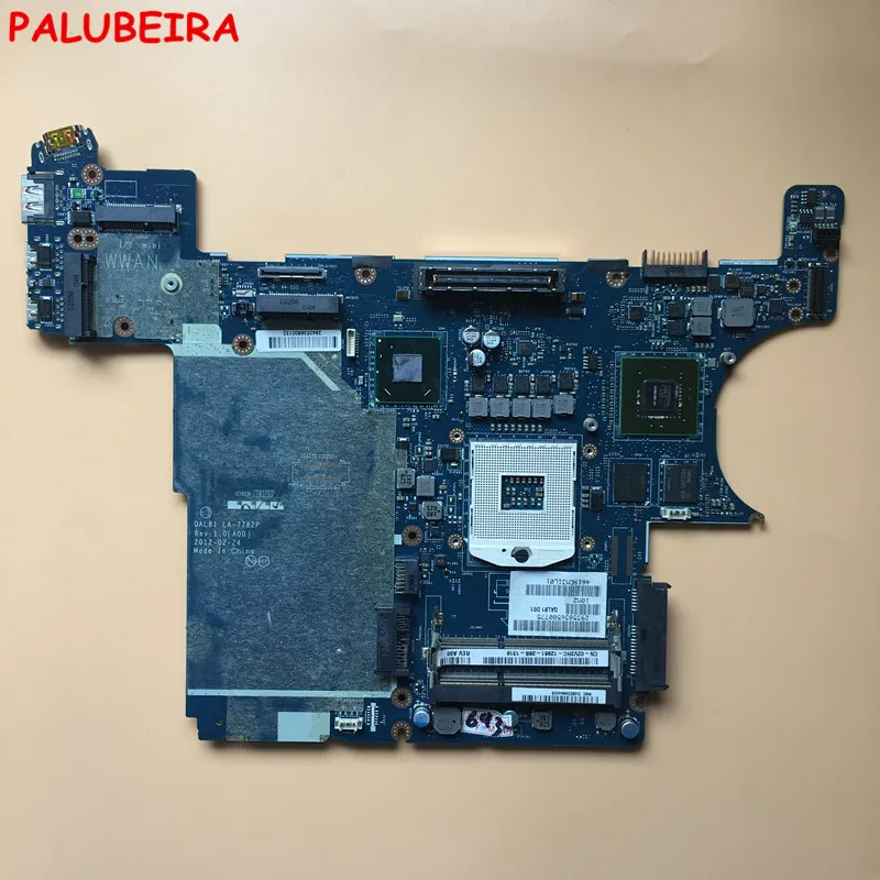 PALUBEIRA материнская плата для ноутбука dell Latitude E6430 0D8WN3 CN-0D8WN3 LA-7782P HM77 DDR3 все функции