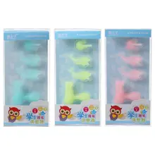 4 шт. Держатель Силиконовый детский карандаш для детей обучающая письменная ручка инструменты коррекции канцелярский подарок