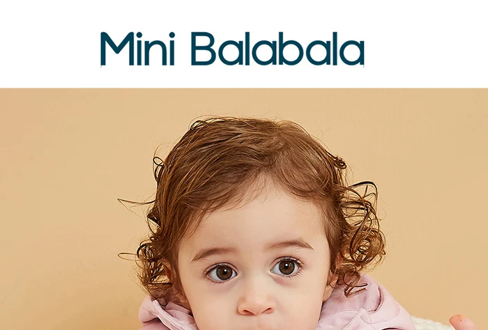 Minibalabala/Детский пуховик; куртка для маленьких девочек; Новинка года; Зимний пуховик с капюшоном