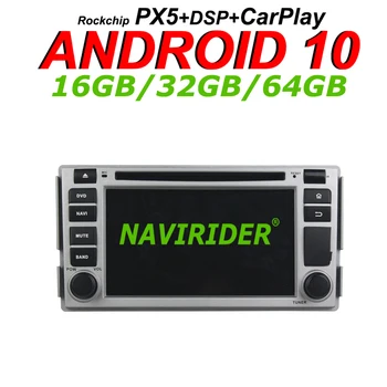 

Navirider GPS navigation For Hyundai Santa Fe 2005 Touch Screen DVD Car android 10 64gb rom radio bluetooth player stereo