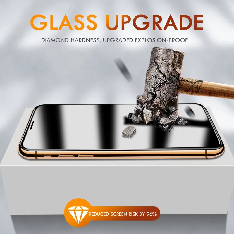 200D полное покрытие закаленное стекло для iphone 11 Pro X XR XS MAX защитное стекло iphone 11 Pro защита экрана на iphone 11 7 8
