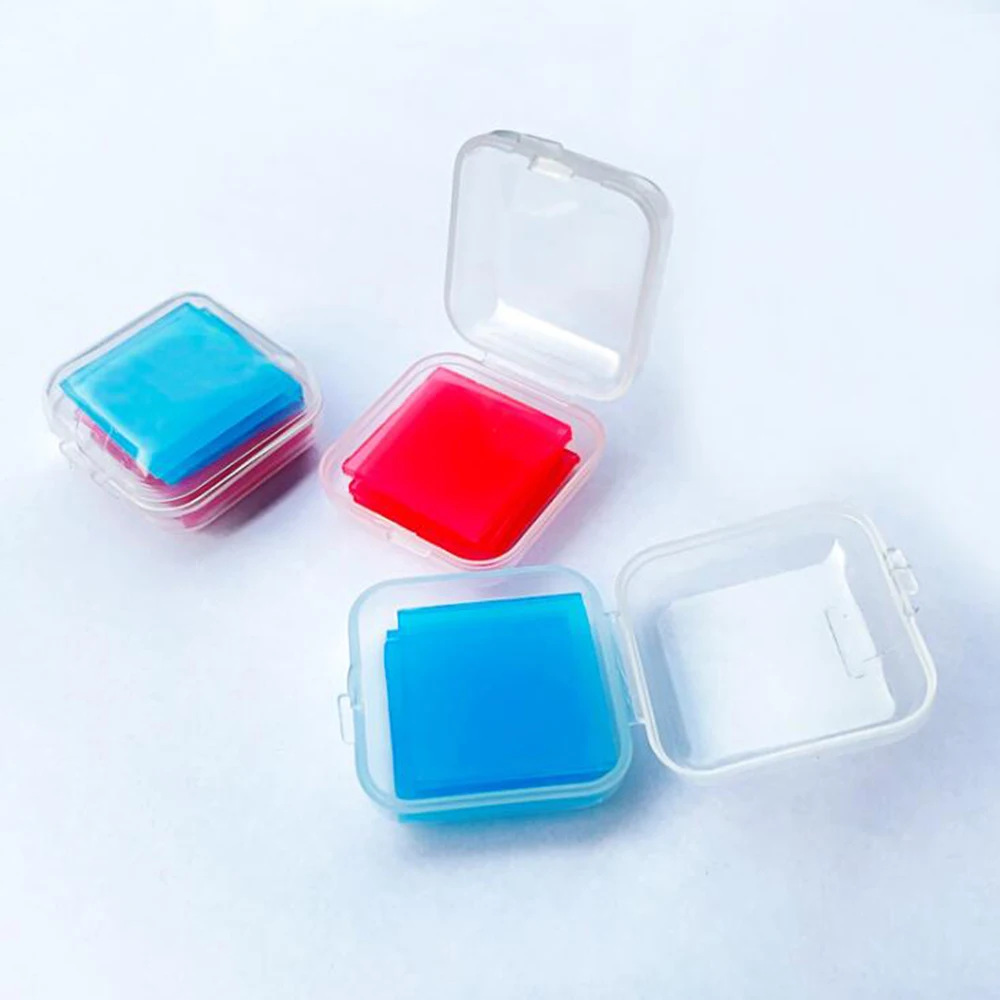 6 unids/caja de bricolaje diamante bordado pegamento cera, accesorio de pintura diamante juego de accesorios de cera de diamante, caja con diamante barro
