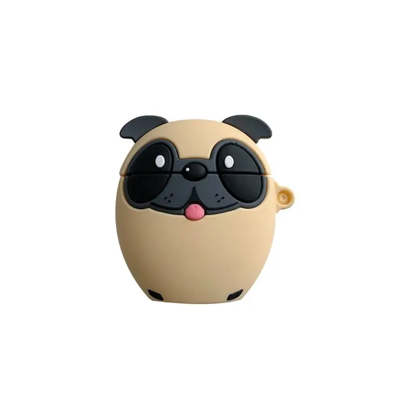 

Silicone Protective Case Lovely Puppy Full Cover Protector for Airpods 1/2 Kit