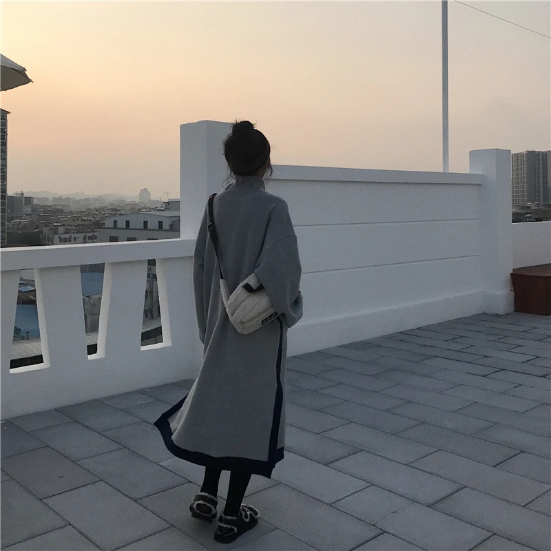 Moda feminina, толстовка, пуловер с длинным рукавом и толстовки, стоячий консервативный стиль, осенняя Горячая сплошная шикарная женская одежда на молнии