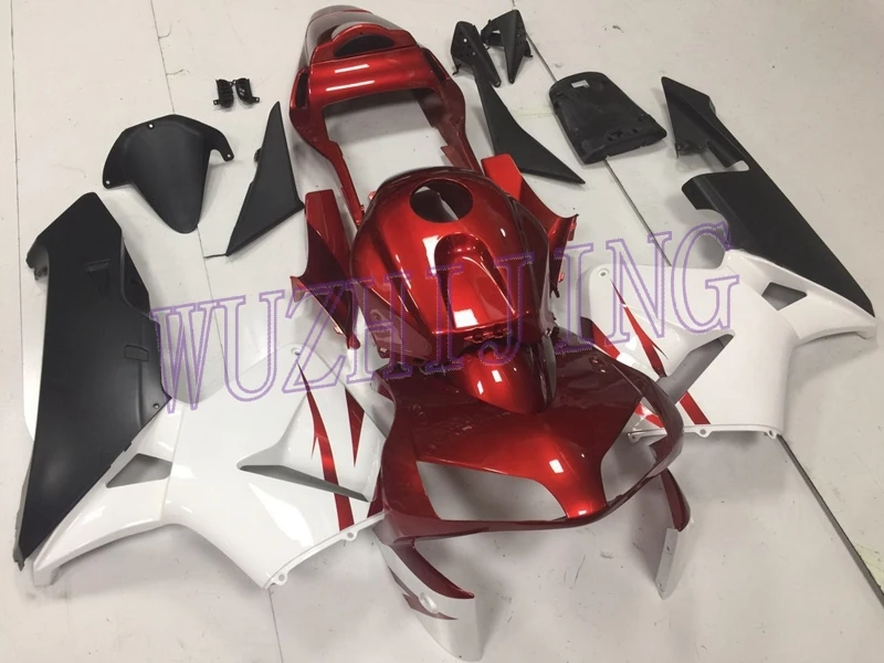 Пластик Обтекатели CBR 600 RR 03 Пластик Обтекатели CBR 600 RR 2004 красный, черный и белый наборы для тела CBR 600 RR 2003-2004