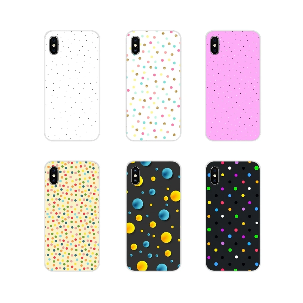 Аксессуары для Xiaomi Mi4 Mi5 Mi5S Mi6 Mi A1 A2 A3 5X 6X 8 CC 9 T Lite SE Pro чехол телефона чехлы в горошек |