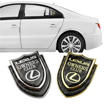 

1PC Car Alloy Front Fender Badge Styling for Lexus Logo RX350 ES350 IS250 RX300 GX460 CT200H IS Trunk Emblem Sticker Accessories