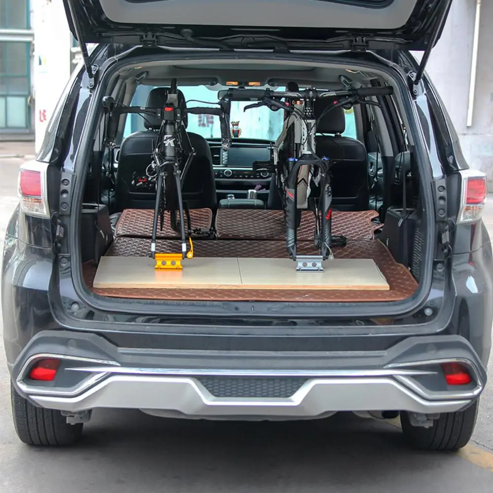 Bicycle Car Roof Rack Carrier Quick-release Alloy Fork lock Mount Rack