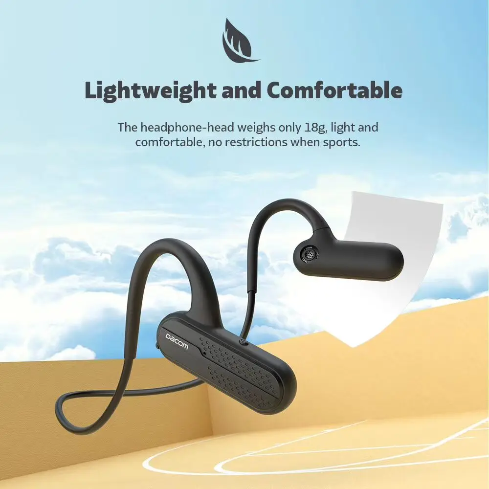 Новейшая модель Dacom G56 MP3 Airwings Bluetooth спортивные наушники v5.0 in Ear Беспроводной