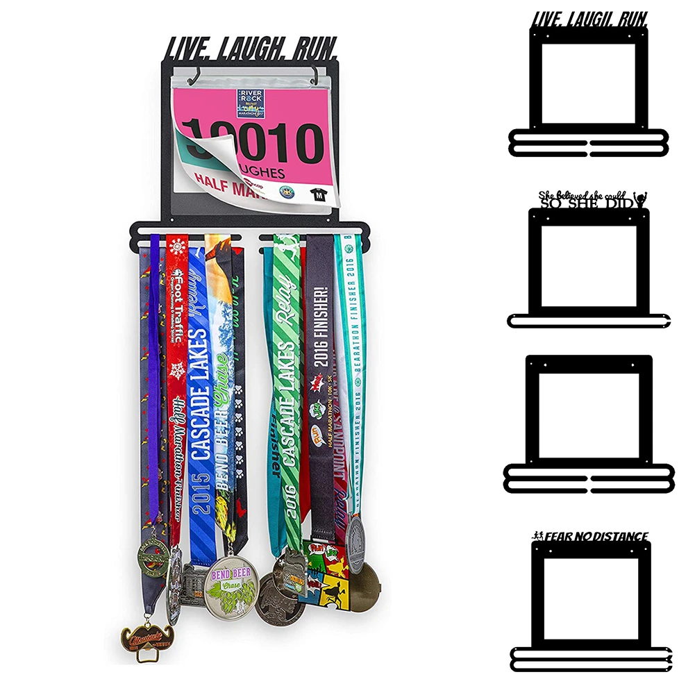 3 Stili Medaglie Hanger Race Medaglie Holder Con Nastro Da Corsa Medaglie Sportive Espositore Wall Hang Decorazione Marathon Gymnasts