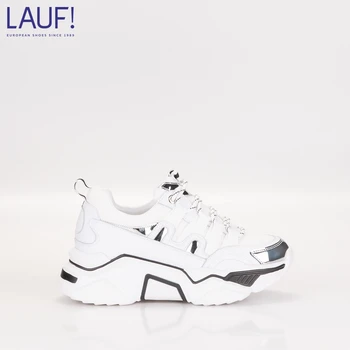 

Sneakers for women 102-65003 white, color me, genuine leather/Textiles
