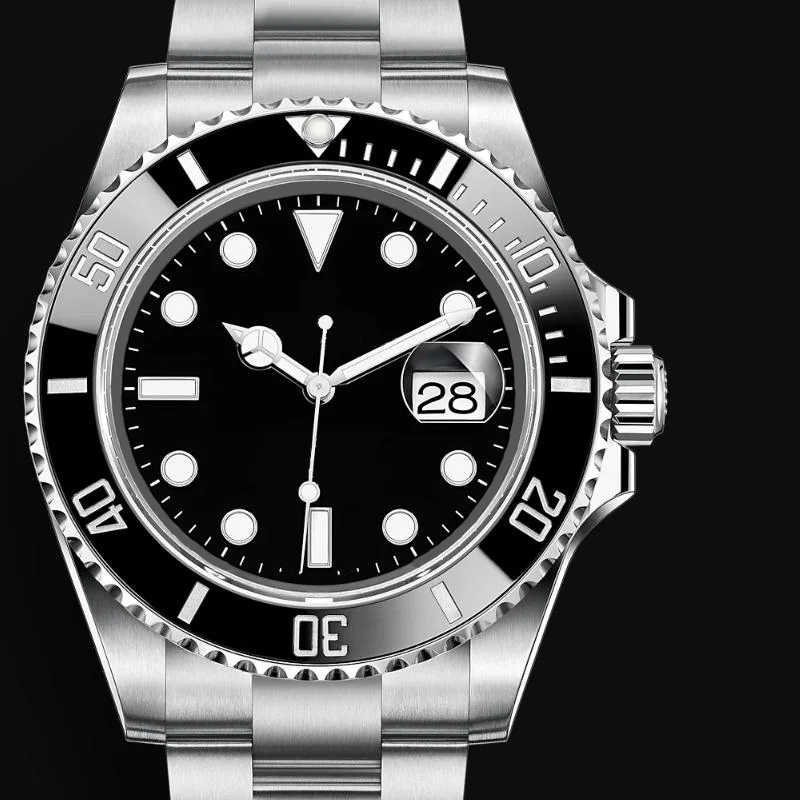 Мужские механические часы Submariner 116610 зеленые/черные чистая керамика 904L сталь 1:1