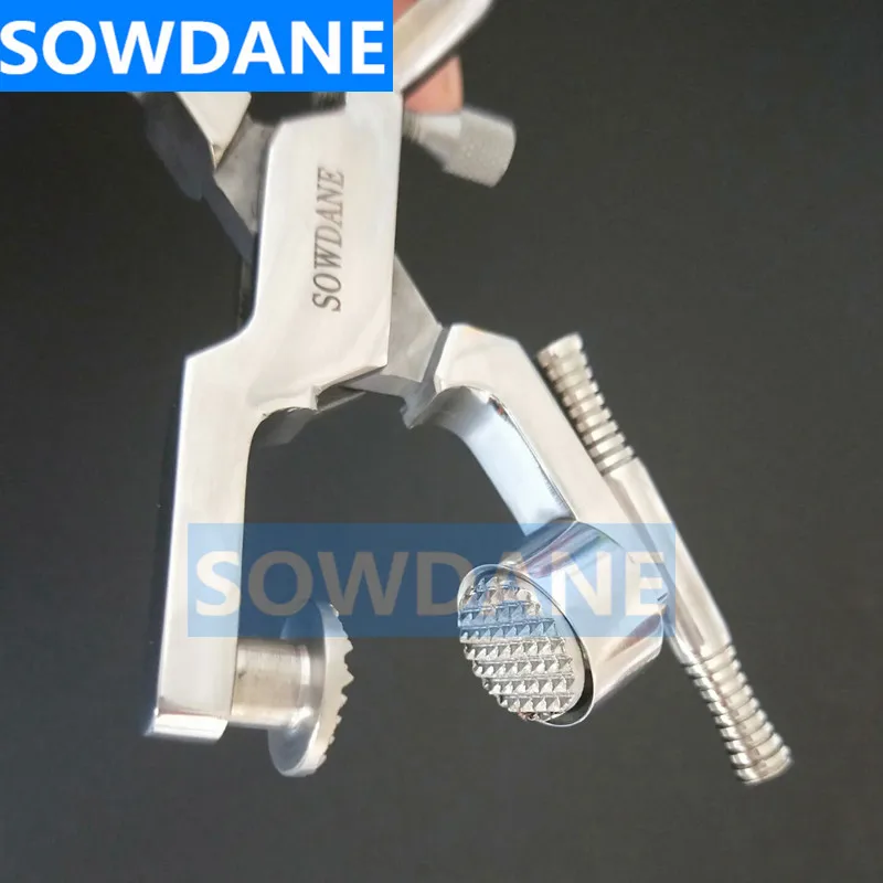 Dental Implant Bone Powder Mill Crusher Grinder Bone Augmentation Handle Type Dental Tool Lab Laboratory Stainless steel