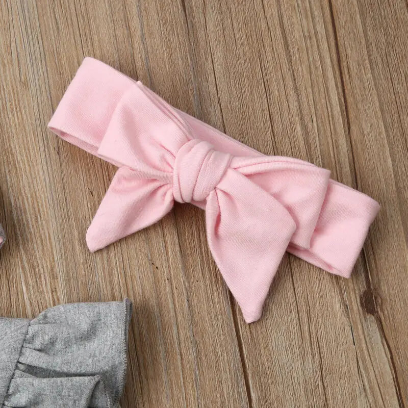 Emmababy одежда для маленьких девочек хлопковые топы с капюшоном и заячьими ушками+ леггинсы, комплект одежды, осенне-зимняя одежда