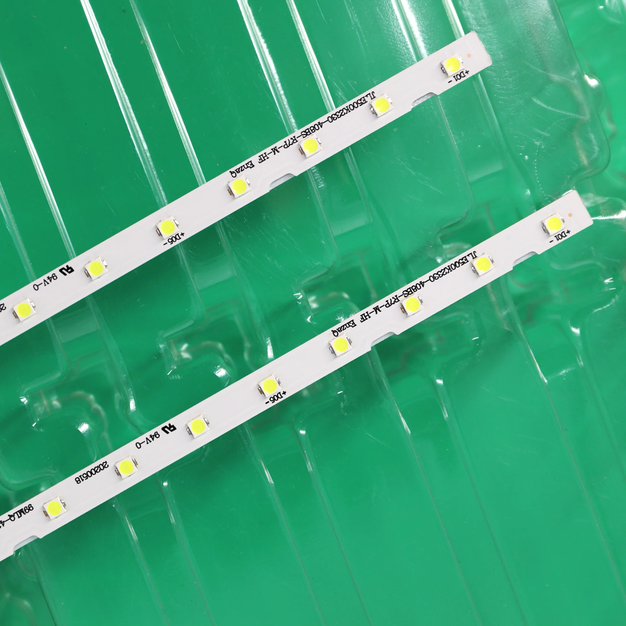 Fita de Led para Luz de Fundo Samsung 10 Unidades para 50nu7100 Un50nu7100 Ue50nu7100 Ue50nu7400 Un50nu7400 Ue50nu7020 Un50nu6900 Ue50nu7090 - Imagem 5
