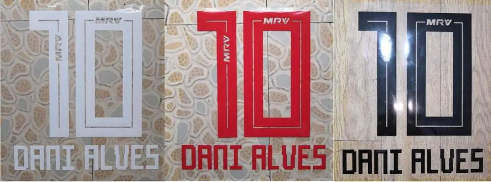 Домашний DANI ALVES 10# именной патч, значок