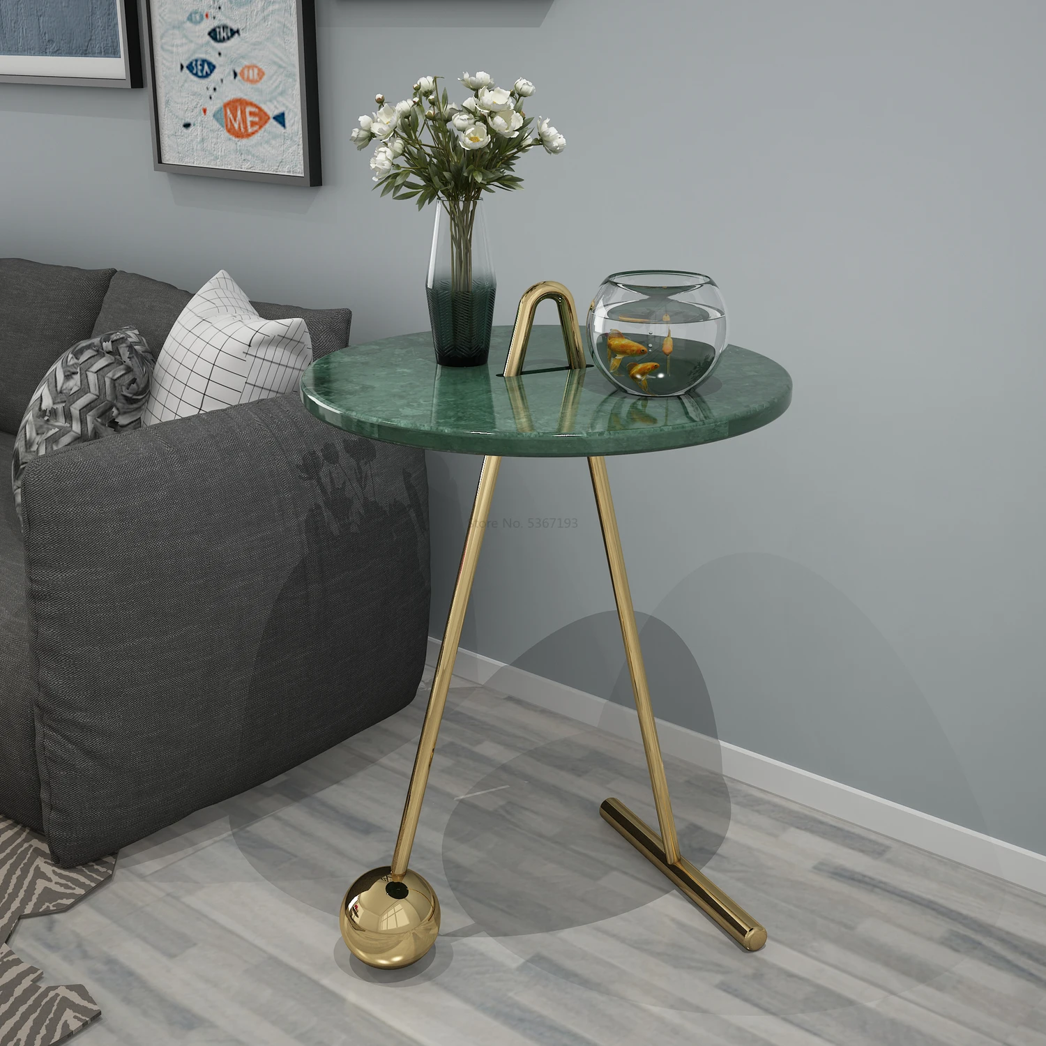Скандинавский мраморный угловой диван для гостиной, несколько современных минималистичных спальных комнат, мини-журнальный столик для хранения - Цвет: India green gold