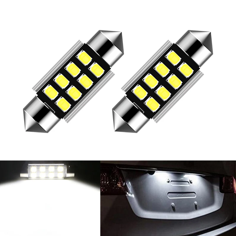 2x Dome Festoon 36mm Error free License Number Plate Light For Mercedes Benz W208 W209 W203 W169 W210 W211 W212 AMG CLK | Автомобили и