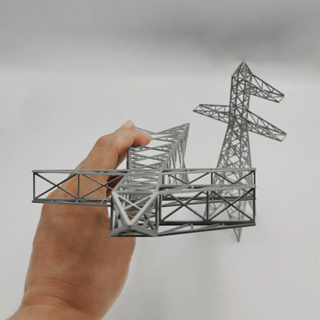 30x7x7 см песочный стол power Tower модель башни передачи Модель-серебристо-серый
