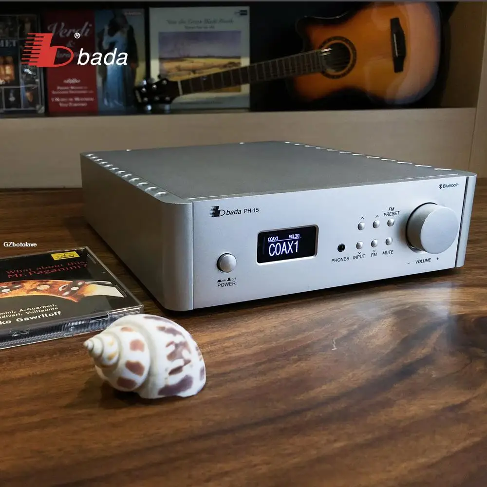 Дистанционный bada PH-15 миниатюрный DAC декодированный усилитель мощности Bluetooth радио интегративный HIFI усилитель с оптическим коаксиальным USB входом