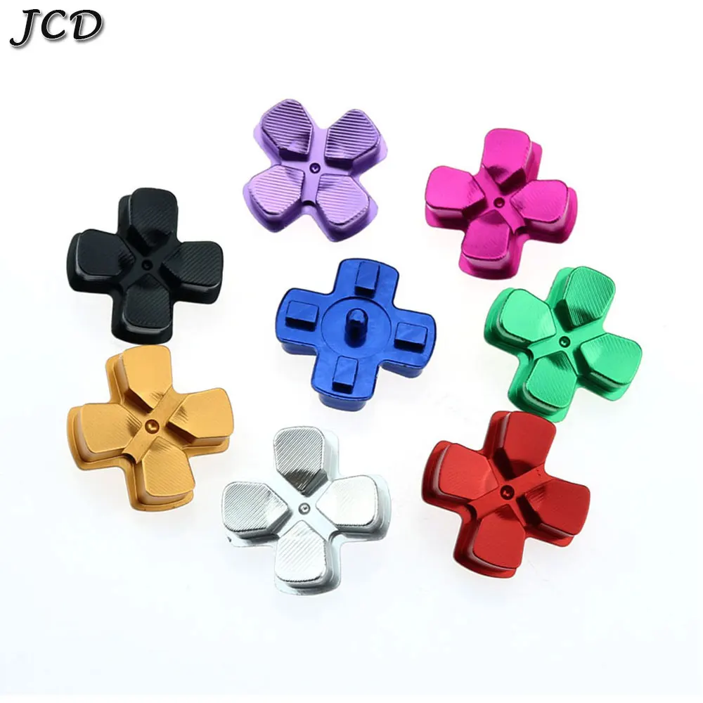

JCD Metal D-pad Action Button Cross Dpad direction Key Repair Replacement for Playstation Dualshock 4 PS4 DS4 Gamepad Controller
