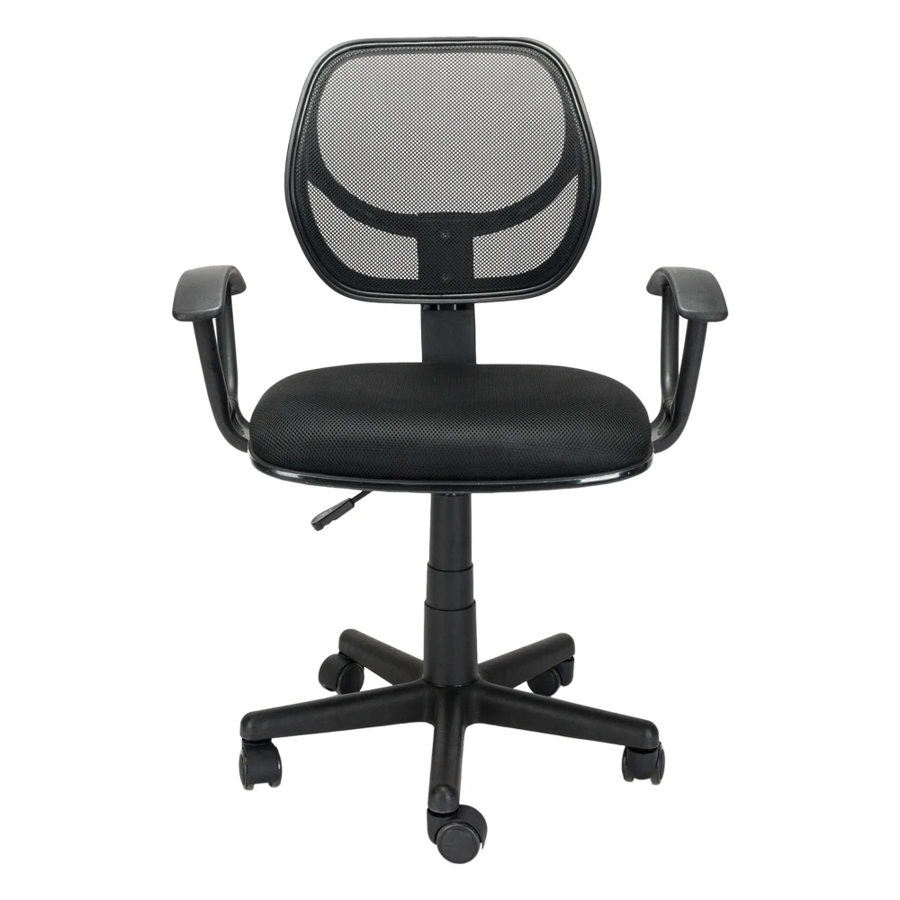 

Black Nylon Five-Star Feet Mesh Chair Adjustable Home Office Room Chair For Office Workers Students Teachers Businessmen