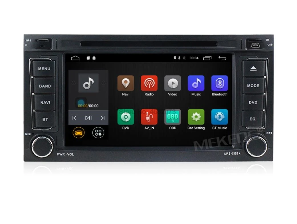 От DHL 20 штук Автомобильный DVD GPS радио Android 7 1 4 ядра для Volkswagen V W T ouareg T5 транспортер