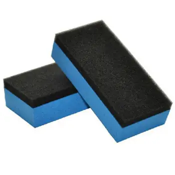 

6pcs Car Wash Foam Lacquer Coating Sponges Car Maintenance Waxing Sponge Coating Applicator Car Cleaning Tool Accessories
