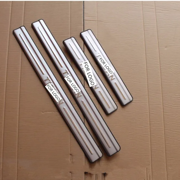 Аксессуары пригодный для TIGUAN двери из нержавеющей стали с накладкой на пороги