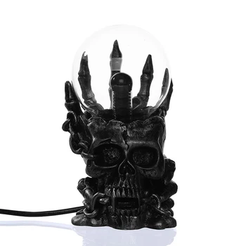 

Halloween Skull Hand Lightning Ball Luminous Electronic Induction Ball Luminous Decorative Toy JS22