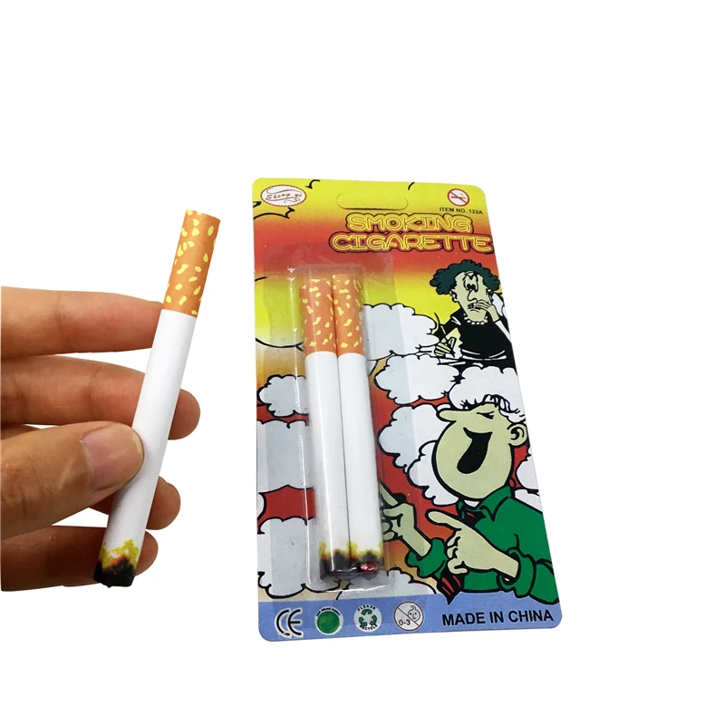1 шт. поддельные сигареты смешной прикол сувенир горит курить сигареты дым гаджет и подарки Хэллоуин классическая игрушка