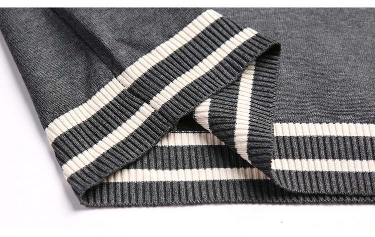 Новая мода Trui Gentle men Trui Dressed Облегающие джемперы вязанный шерстяной Восстановленный корейский стиль повседневная мужская одежда