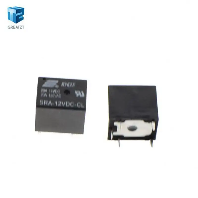 10 шт. Мощность реле SRA-05VDC-CL SRA-12VDC-CL SRA-24VDC-CL 5 В 12 В 24 В 20A 5PIN T74 5PIN CMA51 HFKW DC мини Мощность реле