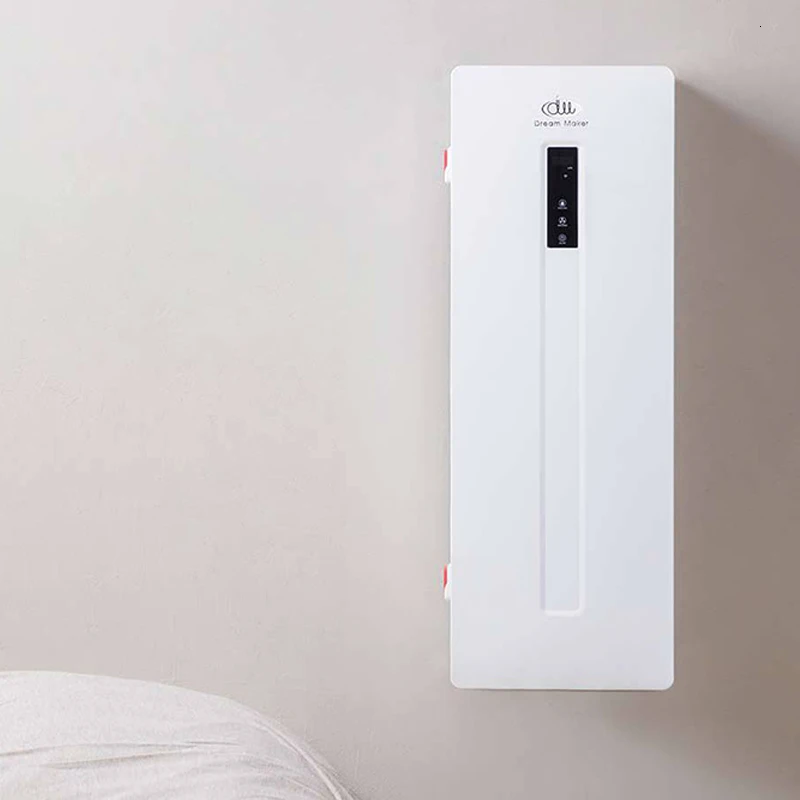 Air Ion Silent Ion установлен на новой стене вентилятора в дополнение к этому смартфону приложение очиститель воздуха управления для семьи агрегата