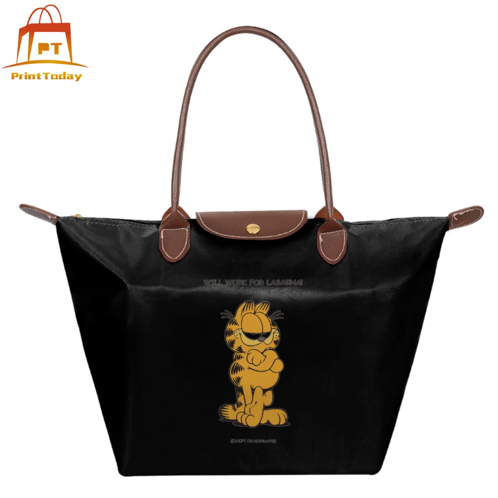 

Garfield Handbag Classic Garfield Humour Top-handle Bags Trendy University Women Tote Bag Pattern Women's hobo Handbags