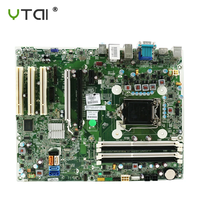 

For HP Compaq 8100 8180 Elite Motherboard 505799-001 531990-001 505800-000 Q57 LGA1156 Mainboard 100% test intact