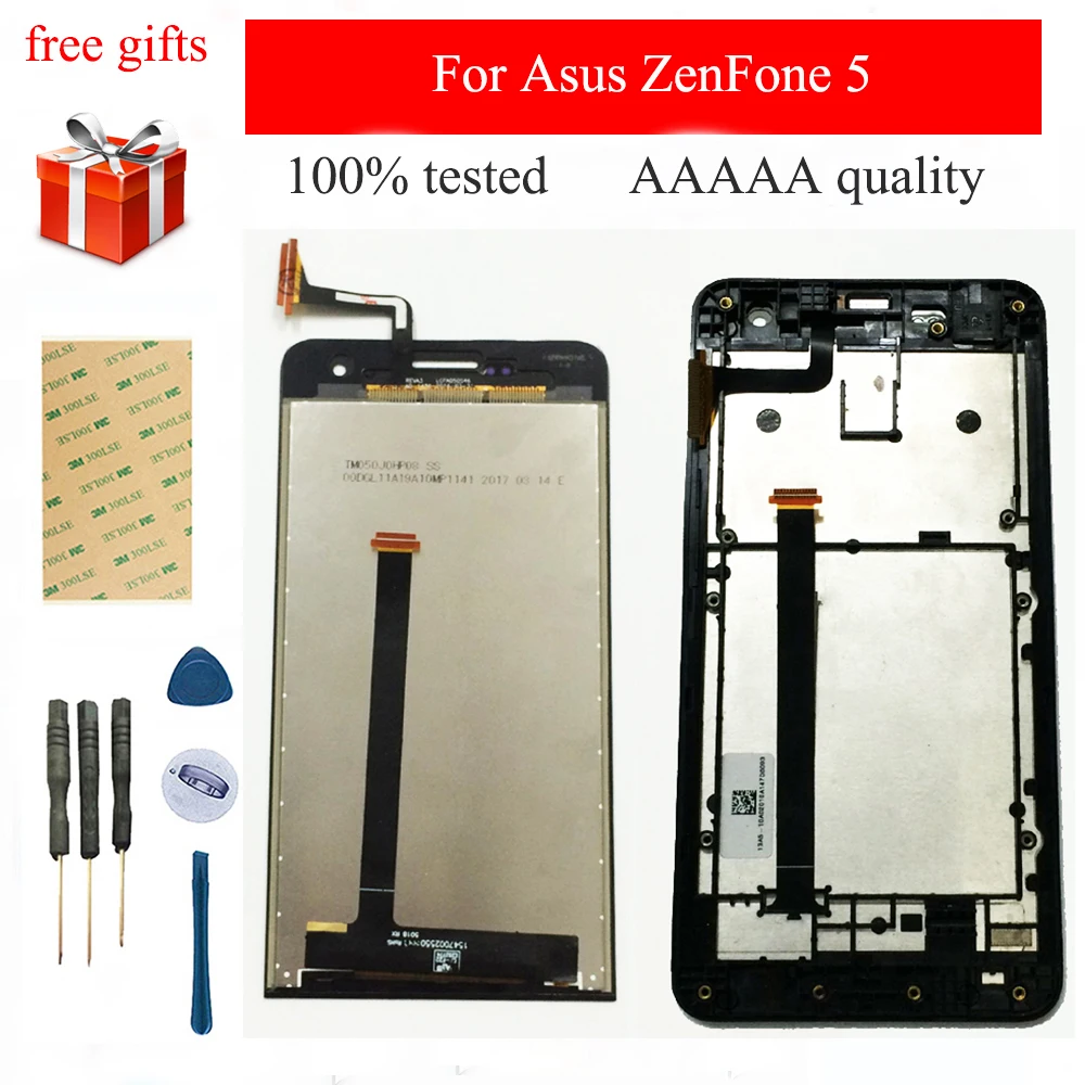 Для Asus ZenFone 5 A500CG A500KL A501CG T00J сенсорный экран дигитайзер сенсорная стеклянная