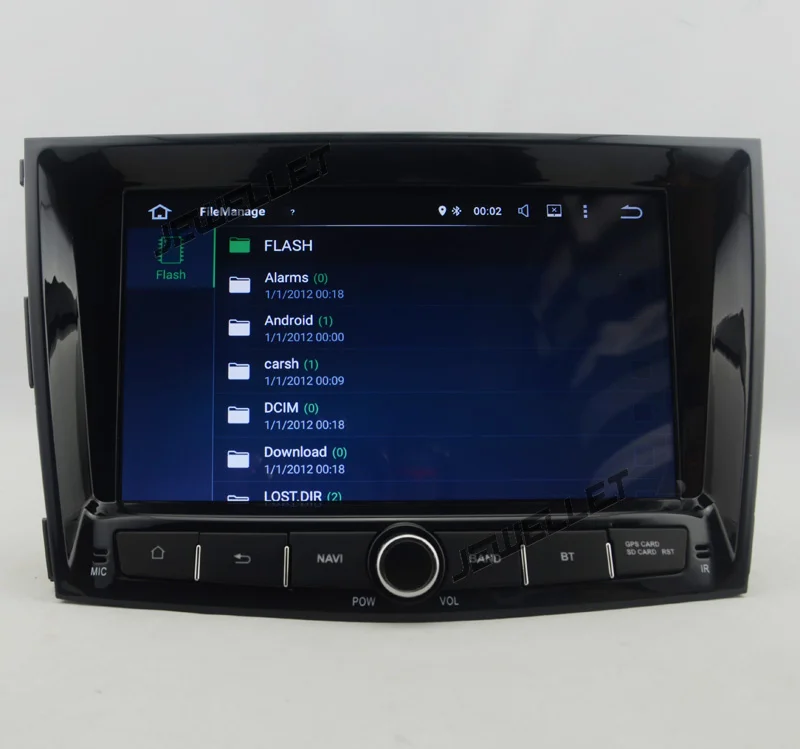 Top Quad core  Android 9.0 Car GPS radio Navigation for Ssangyong Tivoli LUVi 2015-2016 with 4G/Wifi DVR mirror link 5