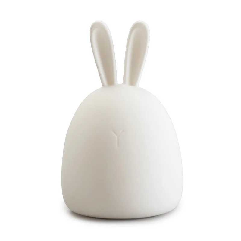 Multicolor Принт мульташной Минни светодиодный Ночной светильник с питанием от USB защита глаз настольная лампа для детской комнаты спальня украшения для девочек «милый кролик» ночной Светильник - Испускаемый цвет: Multicolor