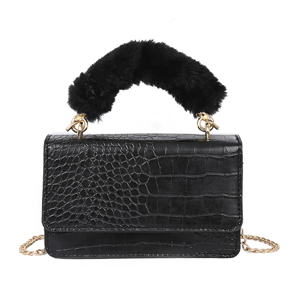 

Maison Fabre Shoulder Bags For Women 2019 HandBag Small Fashion Stone Crossbody Chain Bag Leather Shoulder Bag