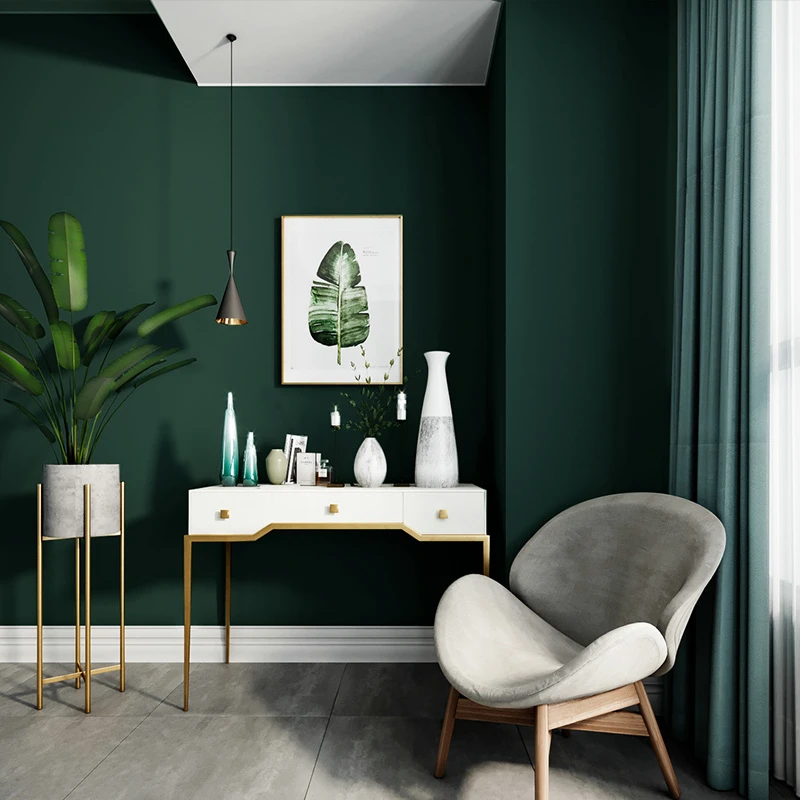 Waterproof And Antifouling Turquoise Olive Green Dark Green Wallpaper Modern Simple Non Woven Silk Wallpaper Plain Wild Wallpapers Aliexpress Waterproof And Antifouling Turquoise Olive Green Dark Green Wallpaper Modern Simple Non Woven Silk Wallpaper Plain Wild Wallpapers Aliexpress