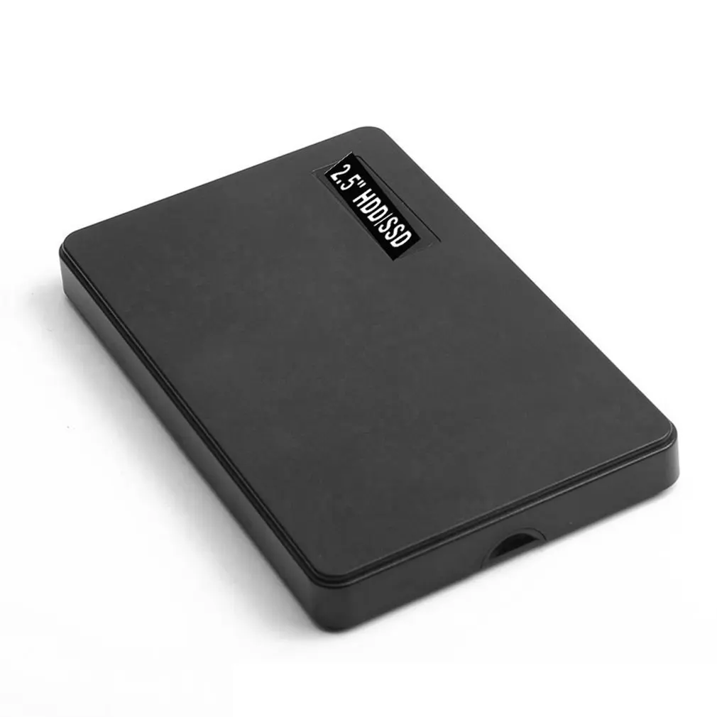 2,5 дюймовый внешний корпус для жесткого диска USB3.0 SATA жесткий диск черный чехол для ноутбука ПК Ультратонкий металлический